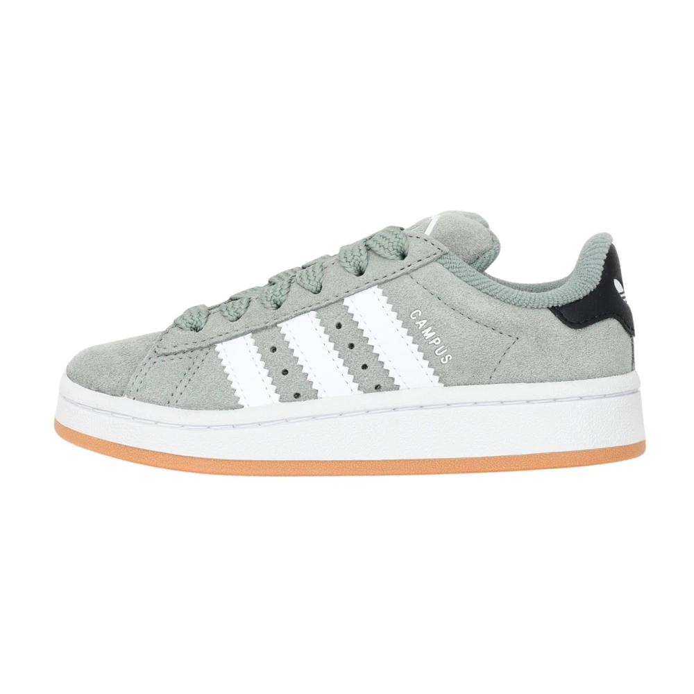 Adidas Originals Gröna Campus Sneakers för barn Green, Unisex