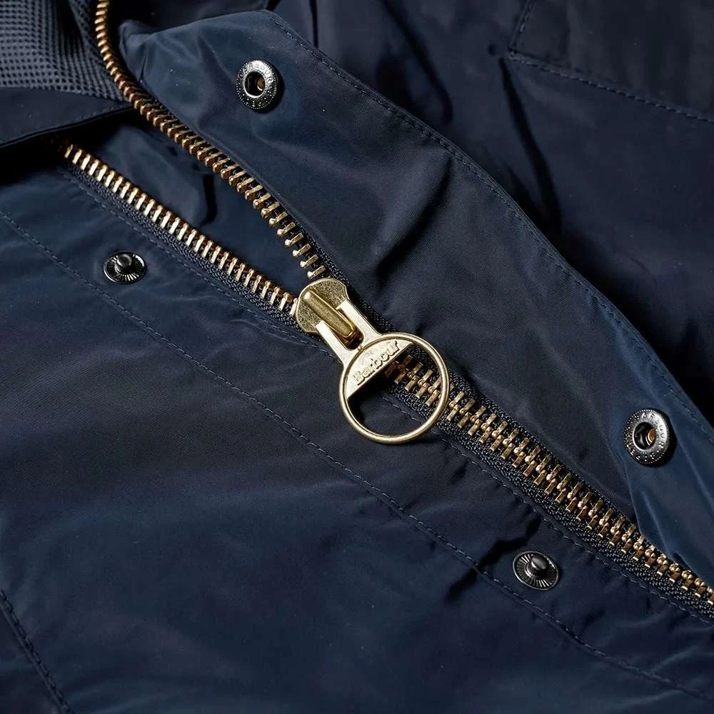 Barbour Lichtgewicht Hooded Bedale Japan Collection Jas Blue Heren
