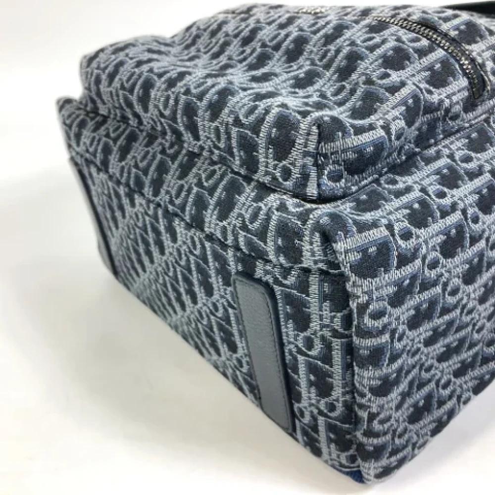 Dior Vintage Pre-owned Cotton dior-bags Blue Dames