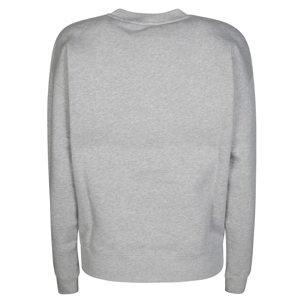 Maison Kitsuné Logo crewneck sweatshirt Gray Dames