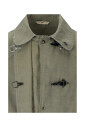 veste-en-coton-vert-avec-fermeture-cachee