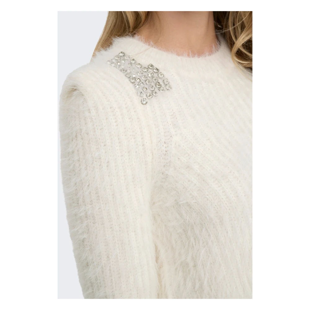 Only Stijlvolle Breigoed Collectie White Dames
