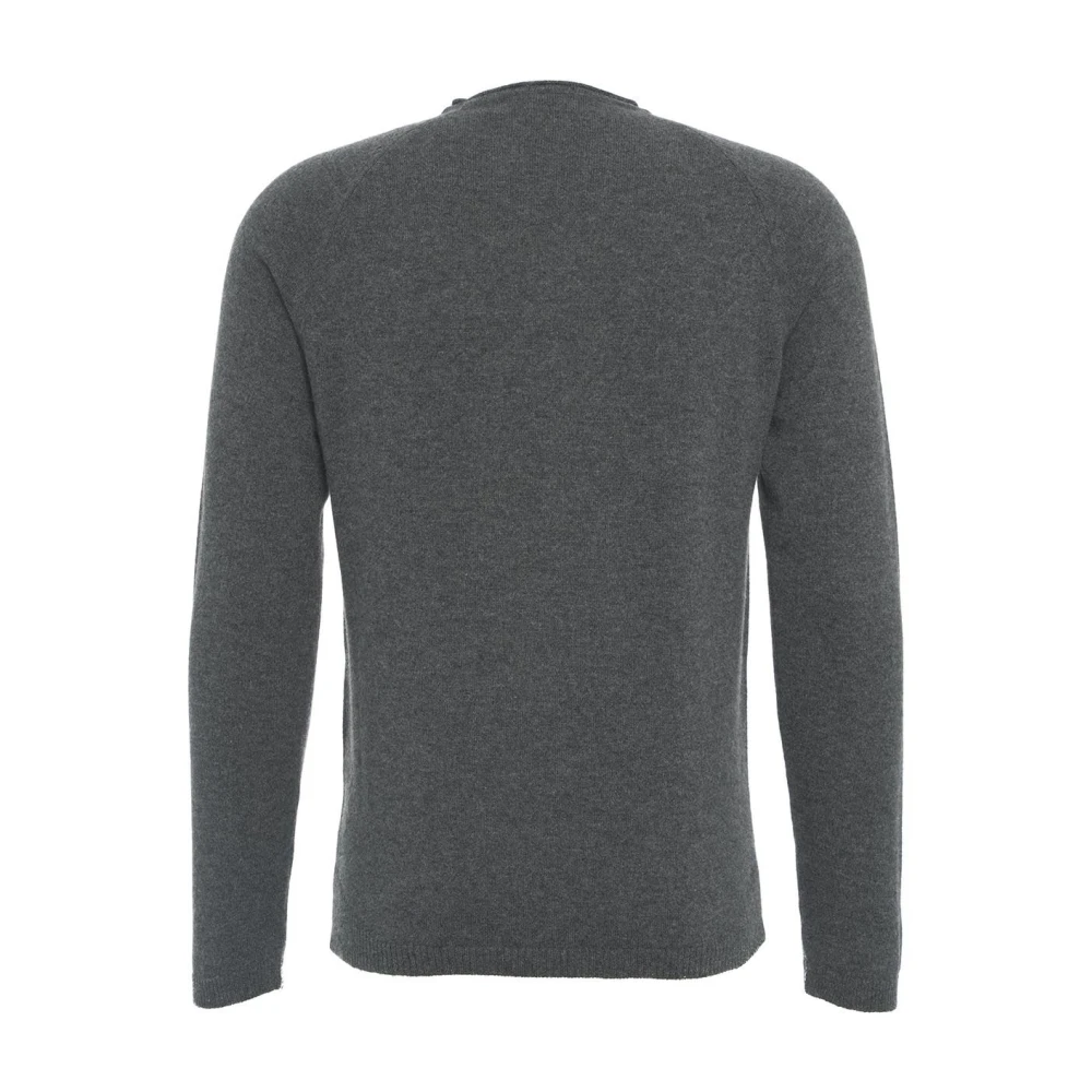 Daniele Fiesoli Luxe Cashmere Gebreide Kleding Grijs Aw24 Gray Heren