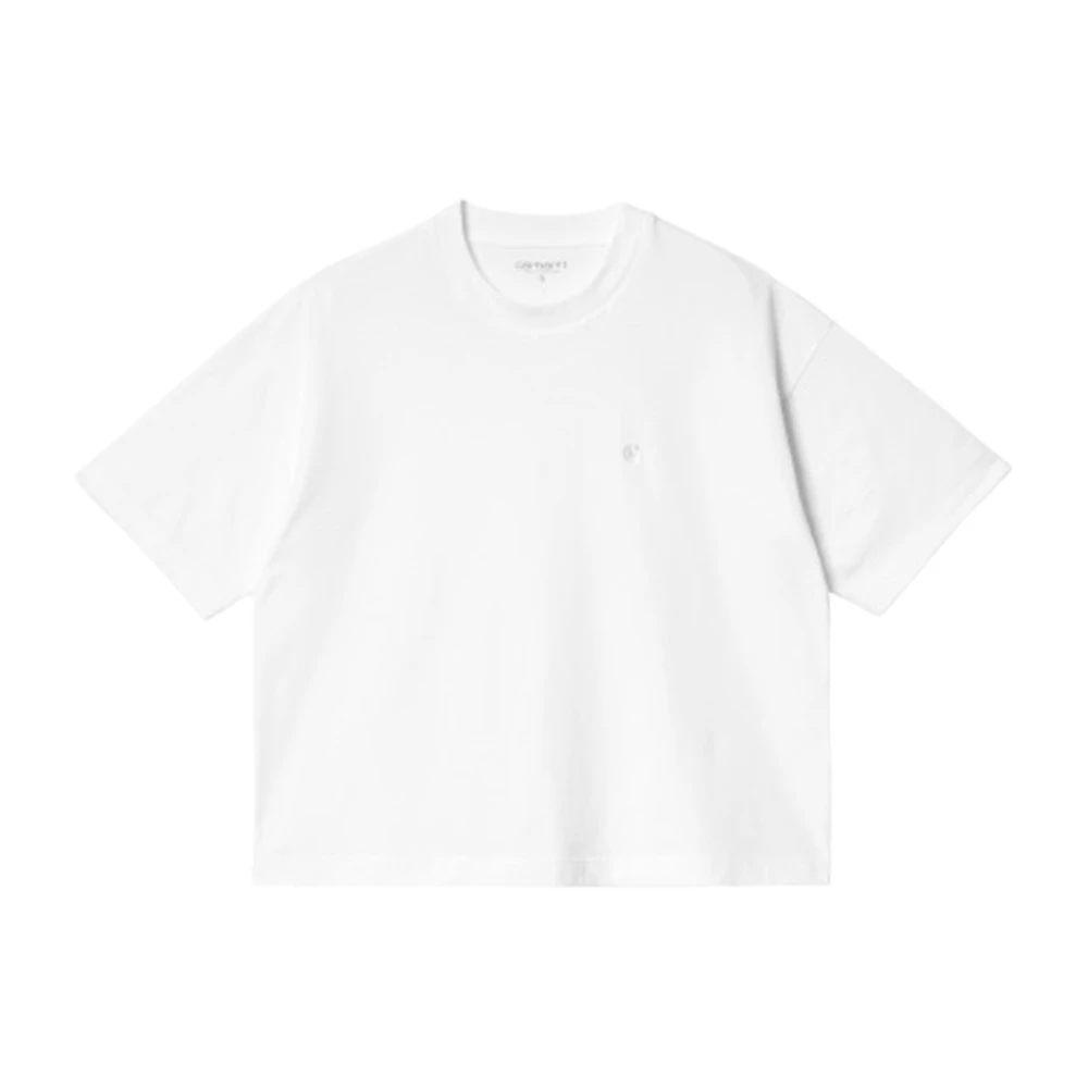 Carhartt WIP Witte Chester T-Shirt White Dames