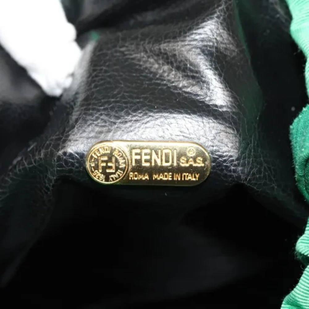 Fendi Vintage Pre-owned Fabric totes Green Dames