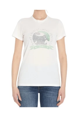 Musikfestival Grafiskt Tryck T-shirt