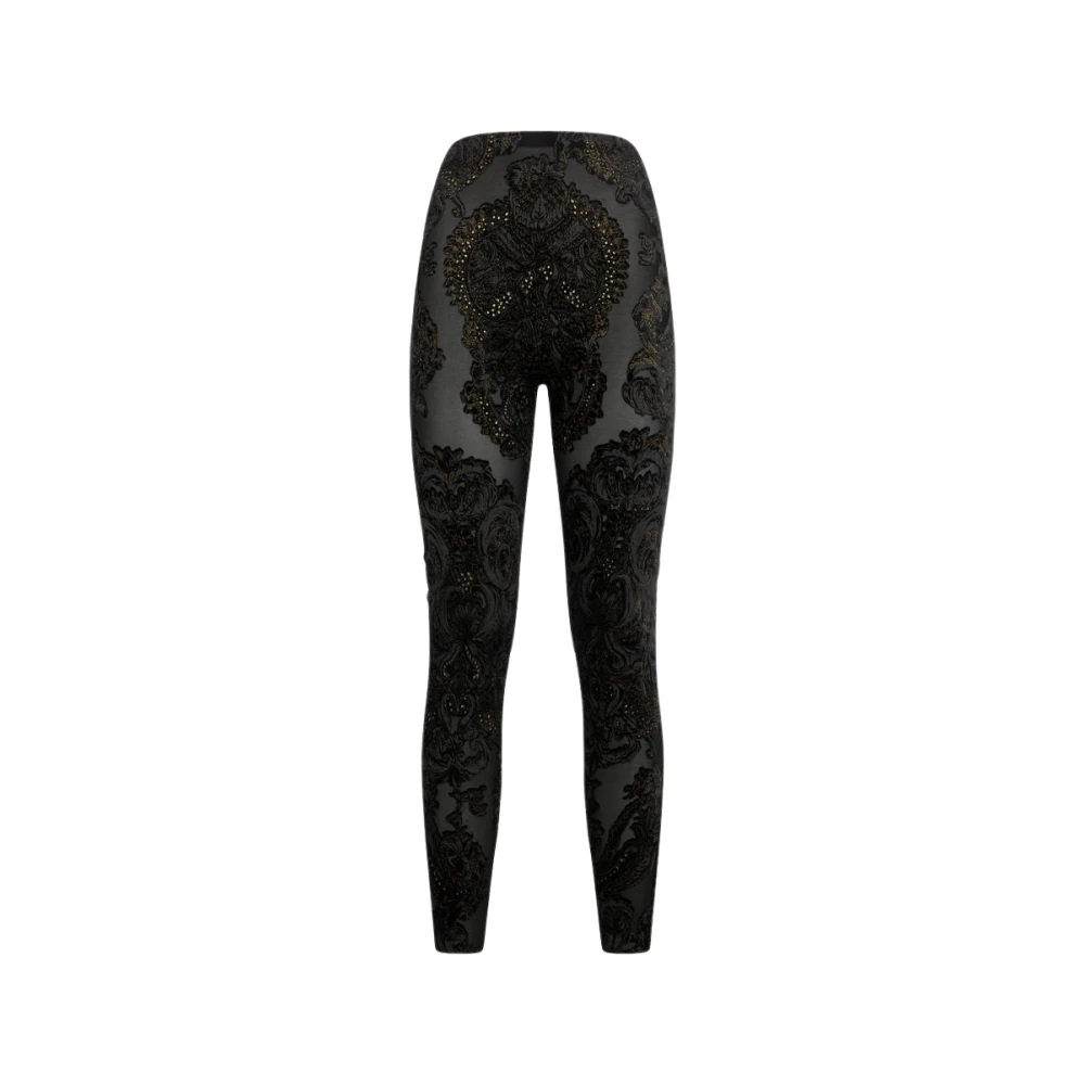 Roberto Cavalli Mujer Negro Pantalones, Talla: S