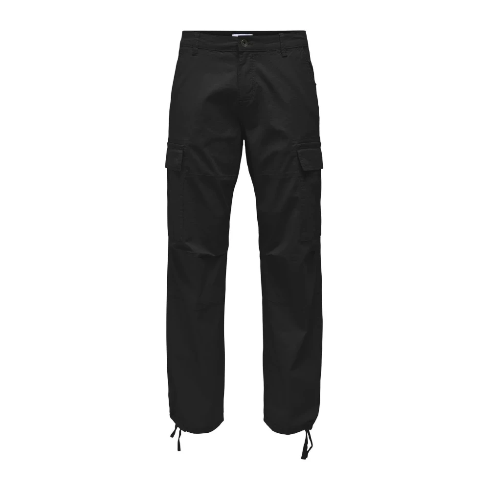 Only & Sons Moderne Slim Fit Chinos Black Heren