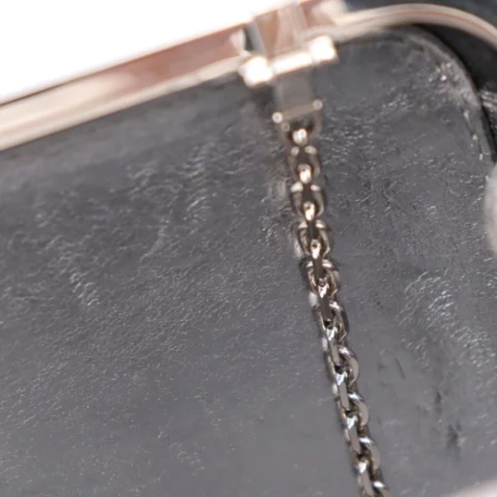 Louis Vuitton Vintage Pre-owned Fabric clutches Gray Dames