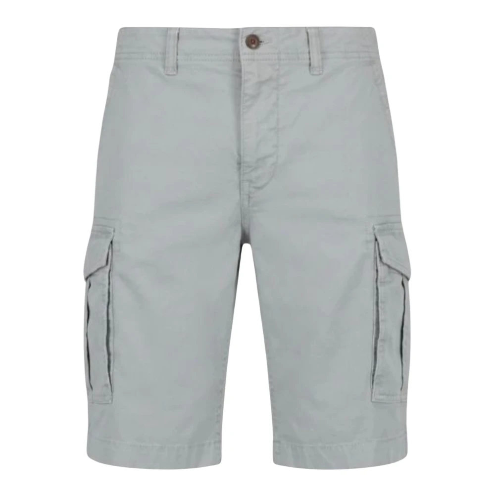 Harmont & Blaine Gray Slim Fit Trousers - Male - Casual Shorts - S - Shorts