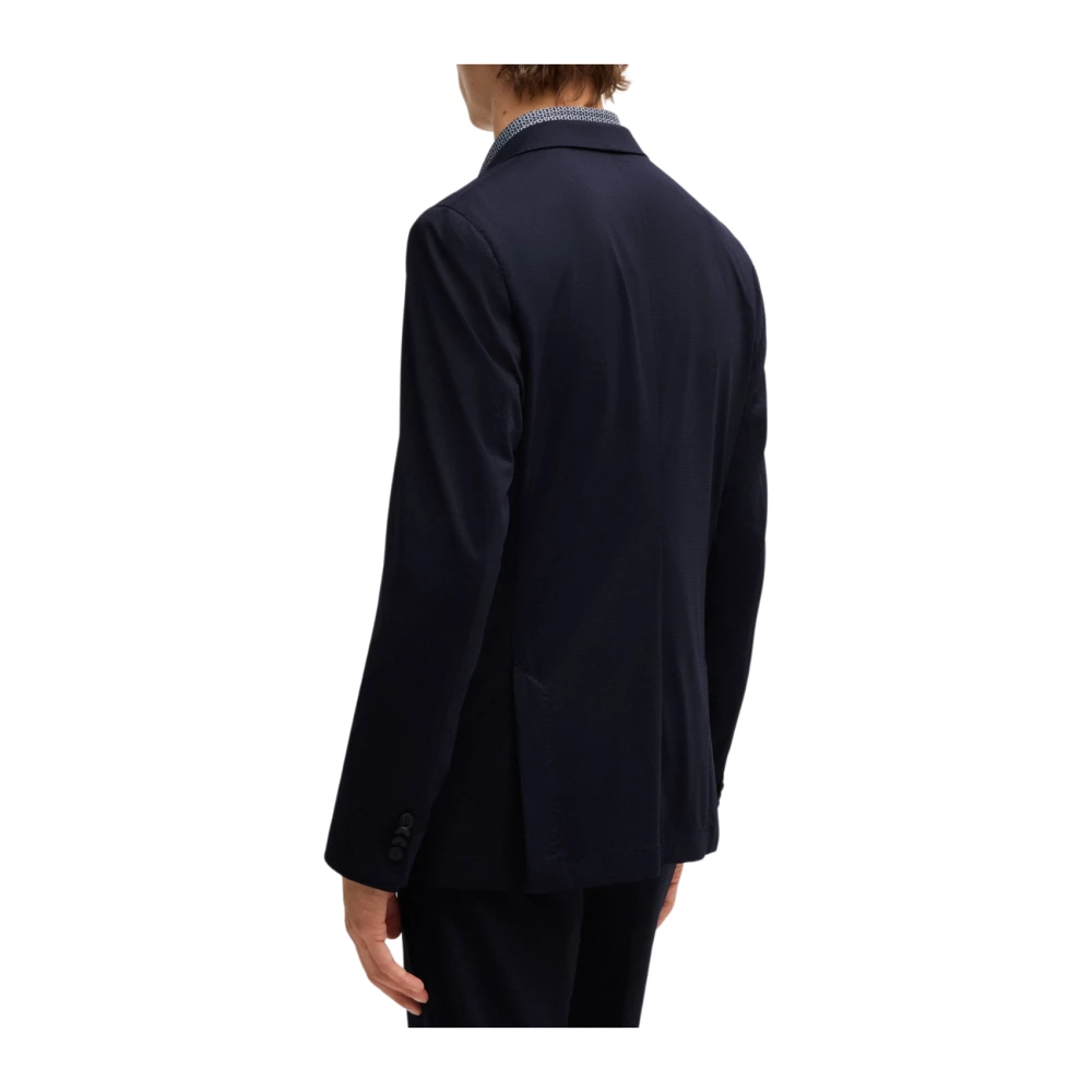 Boss Donkerblauw Thuis Vestit Set Blue Heren