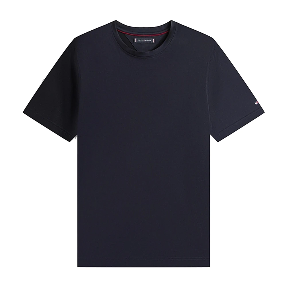 Tommy Hilfiger Men's Blue Logo Crew Neck T-Shirt - T-Shirts - S - Tops