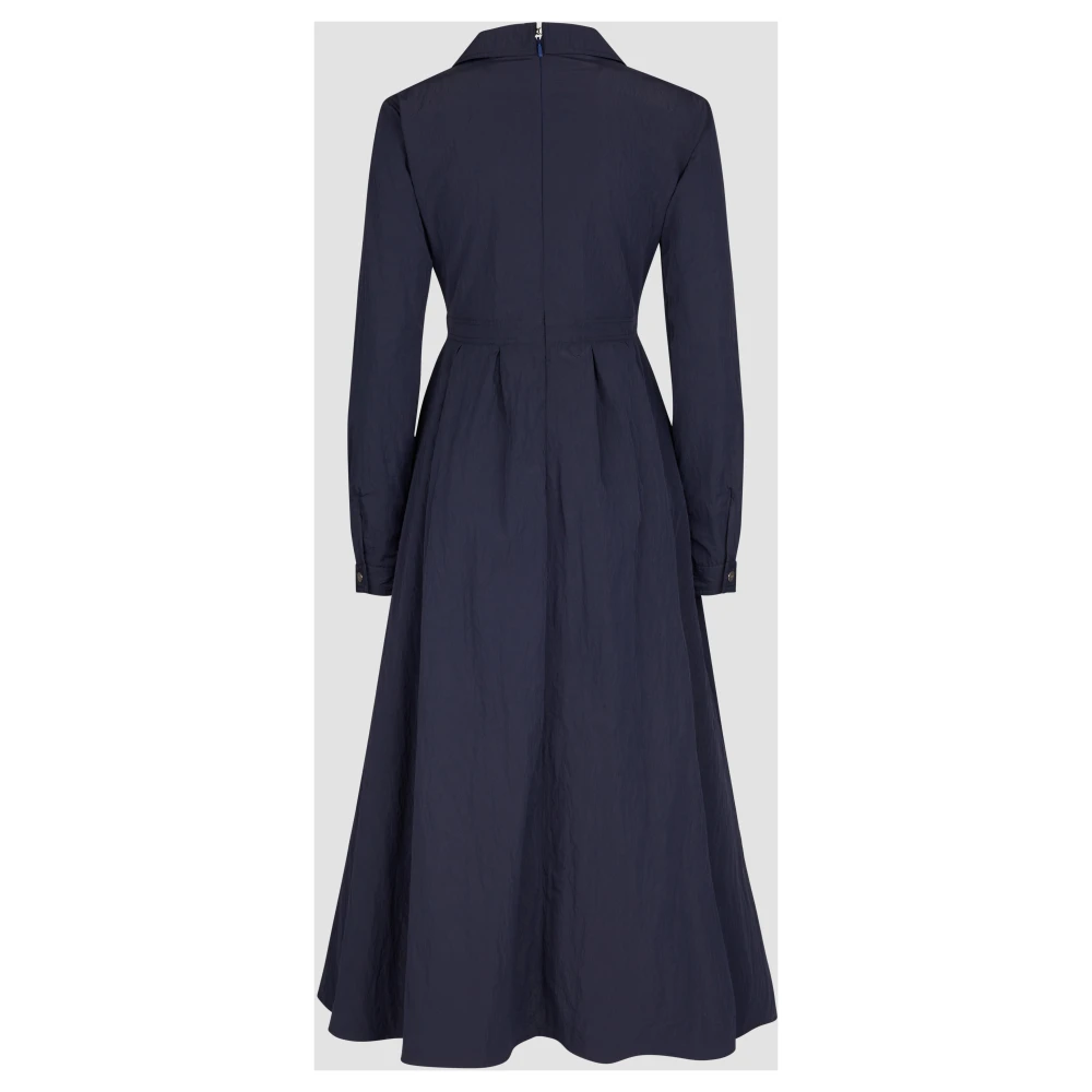 add Jurk IN Nylon Truman Crease Blue Dames
