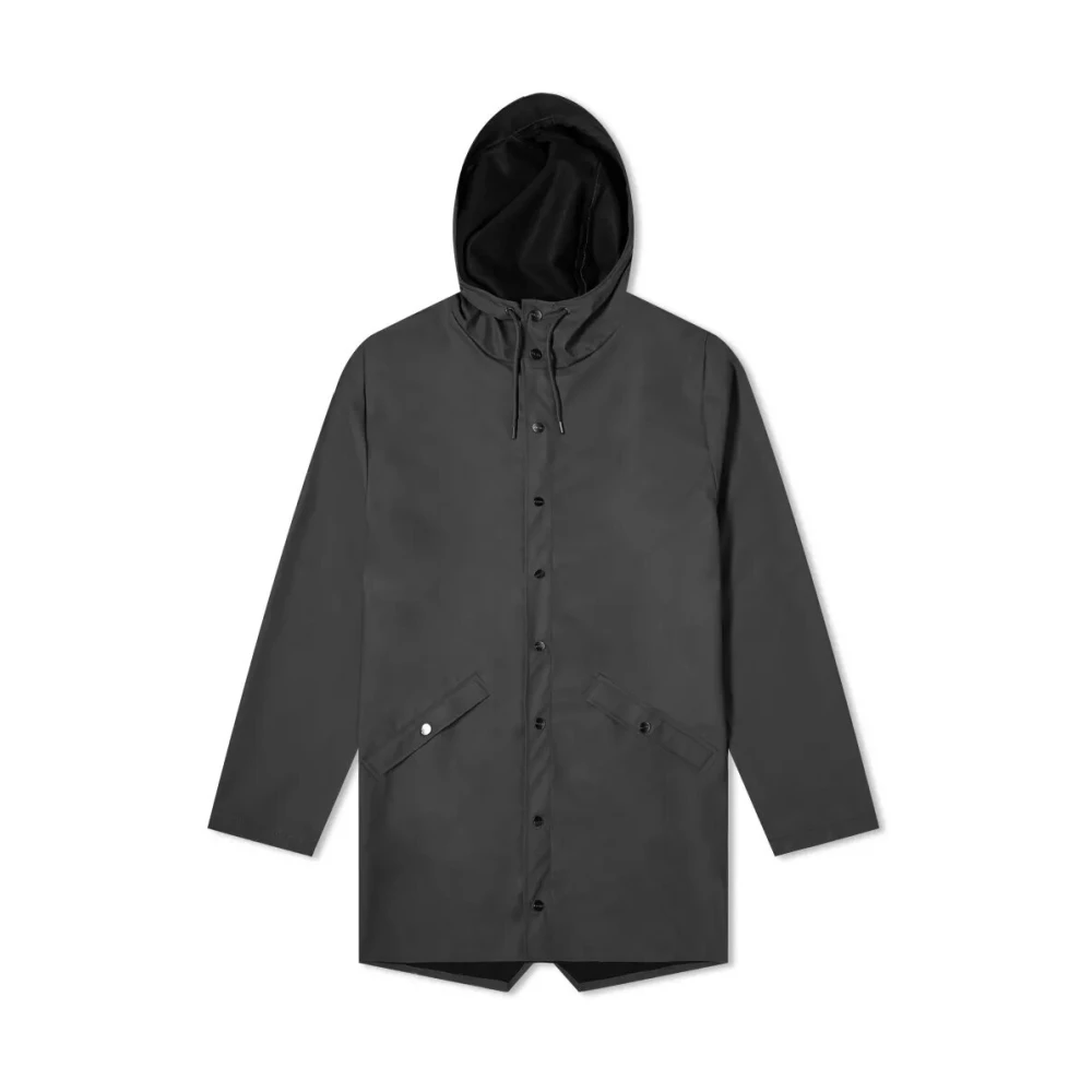 Rains Lange Jas Black Heren