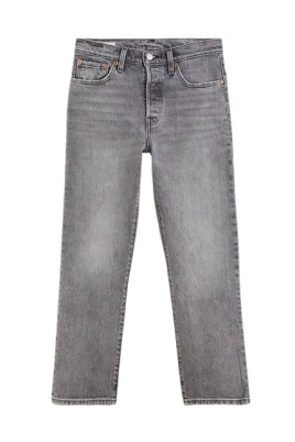 501 Crop Grå Jeans