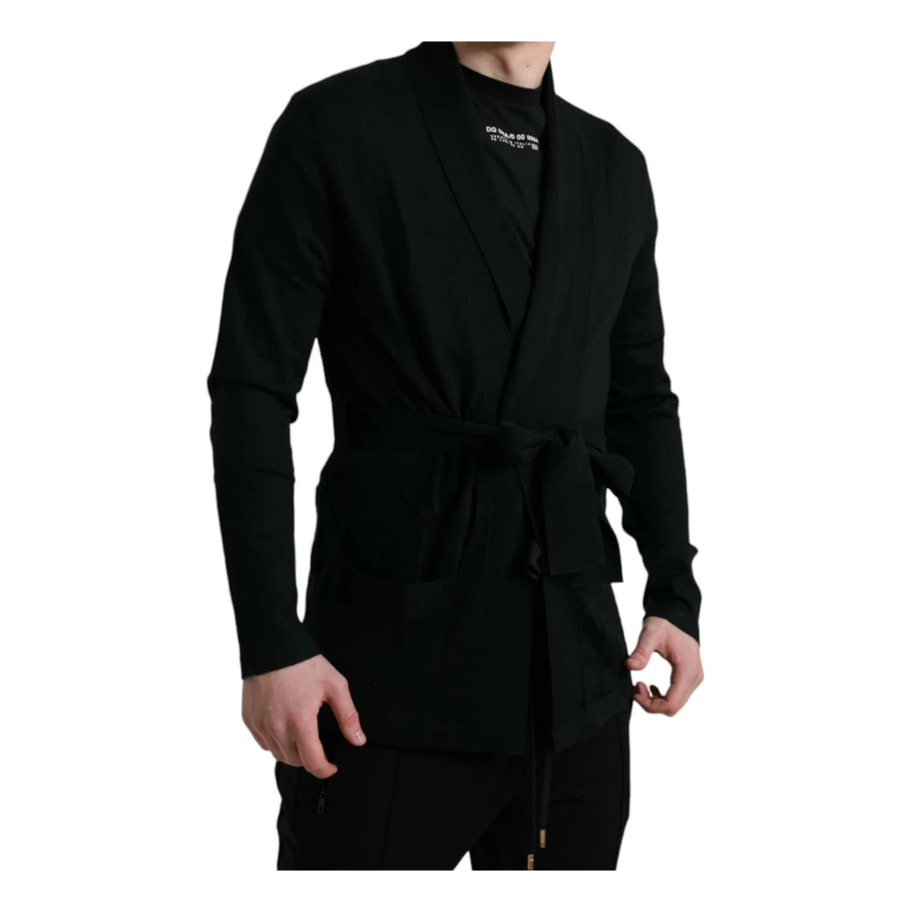 Dolce & Gabbana Robes Black Heren