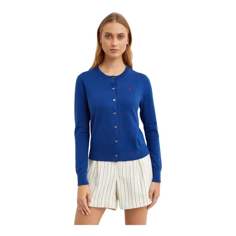 Ralph Lauren Cardigan Blue Dames