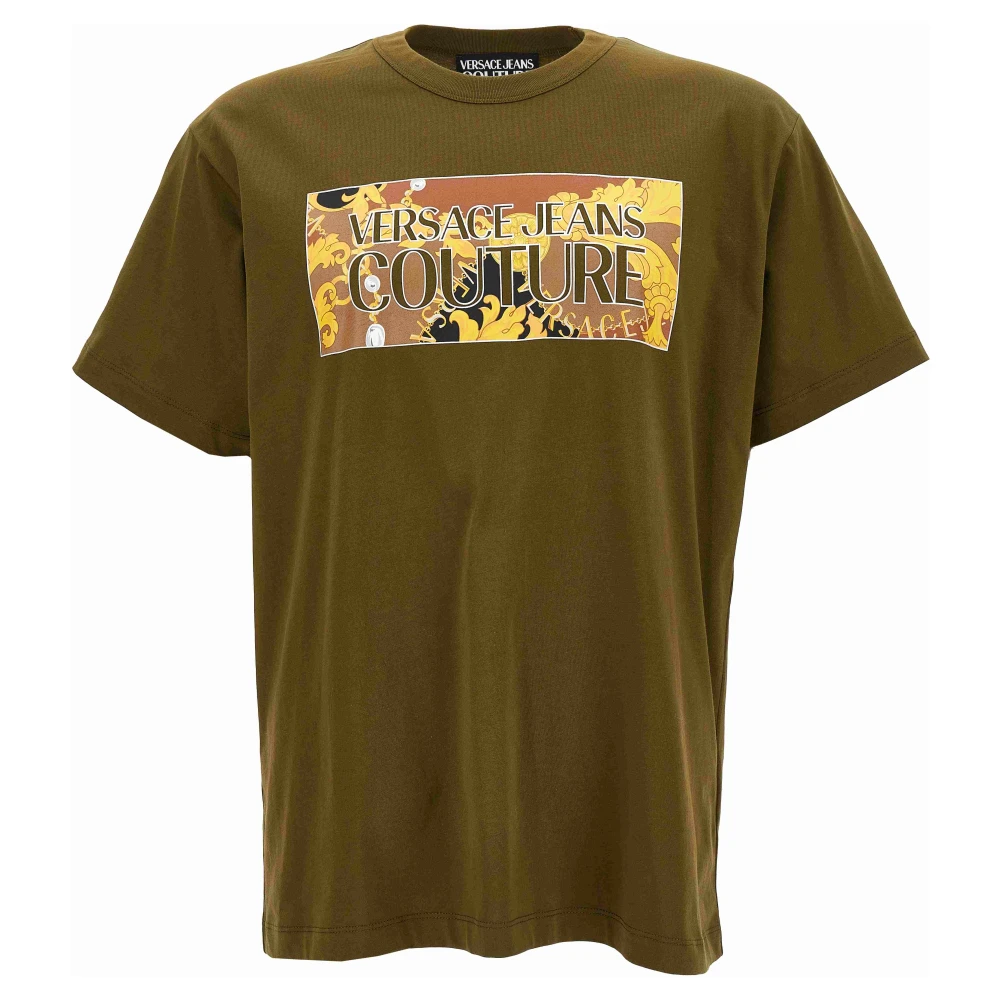 Versace Jeans Couture Herren Grün Oberteile, Xlgröße: