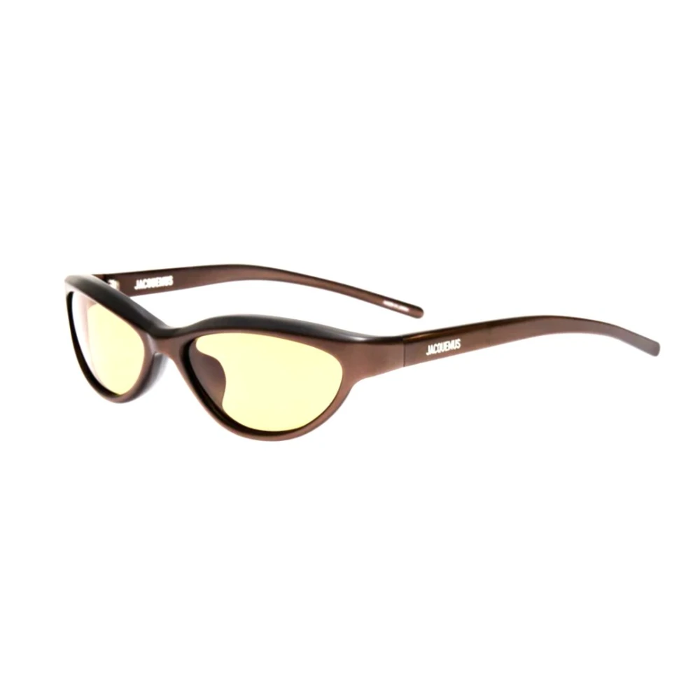 Jacquemus Curvo Sunglasses - Sunglasses Brown One Size - Immagine 3