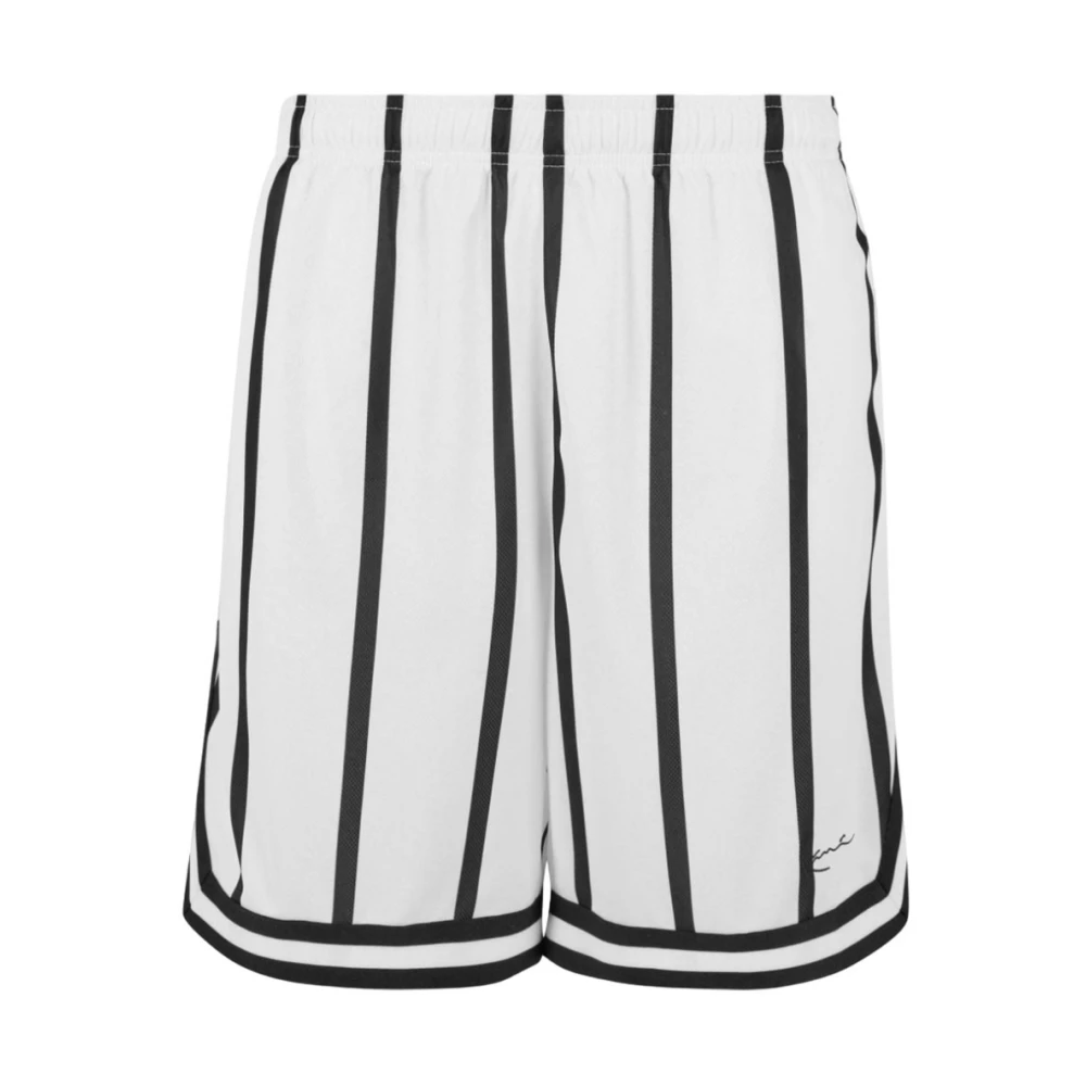 Karl Kani Mesh Shorts in wit polyester Multicolor Heren