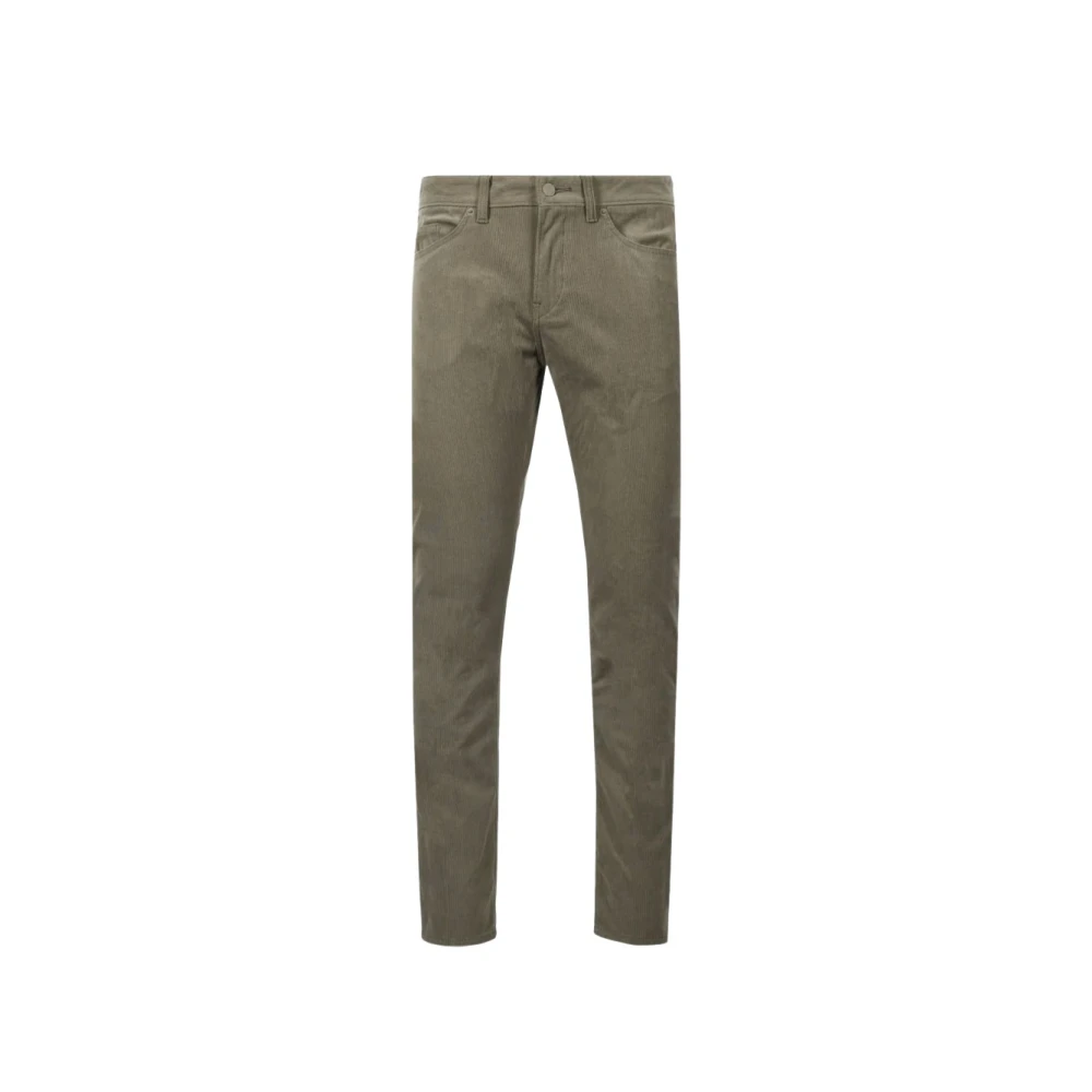 Hugo Men's Brown Slim-Fit Trousers, W29 L32, Delaware Trousers
