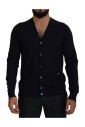 luxury-dark-blue-cashmere-cardigan-sweater