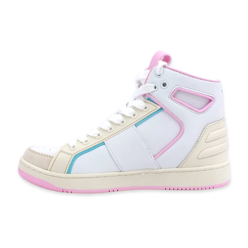Guess Basqet Sneakers Dames Schoenen Wit