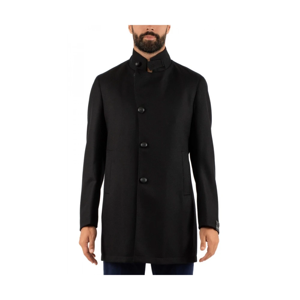 Tagliatore Herenjas Stijlvol Ontwerp Black Heren