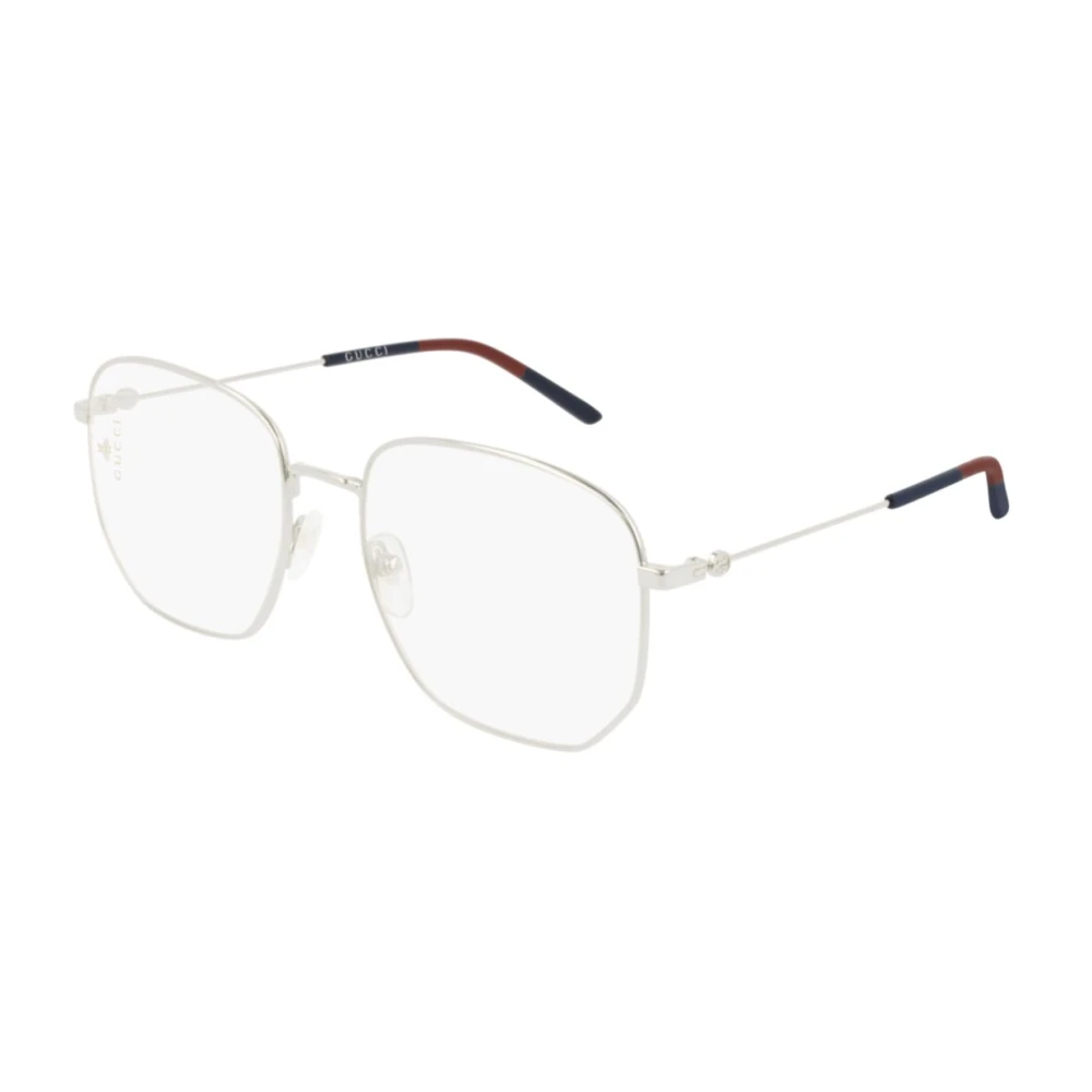 Gucci Unisex Gray Glasses, 56 Mm, Gg0396o Eyeglasses