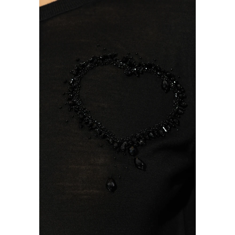 Dsquared2 Wollen Vest Black Dames