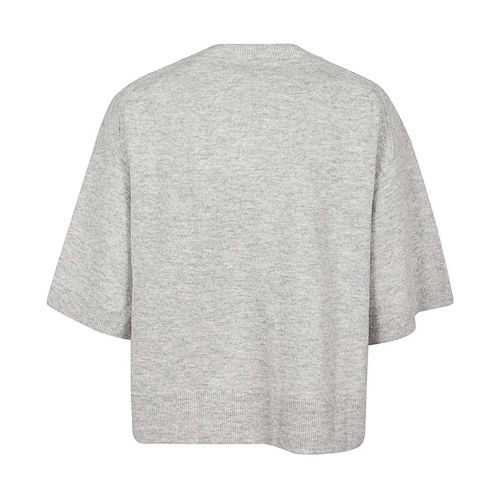 Marella Grijze wollen trui Gray Dames