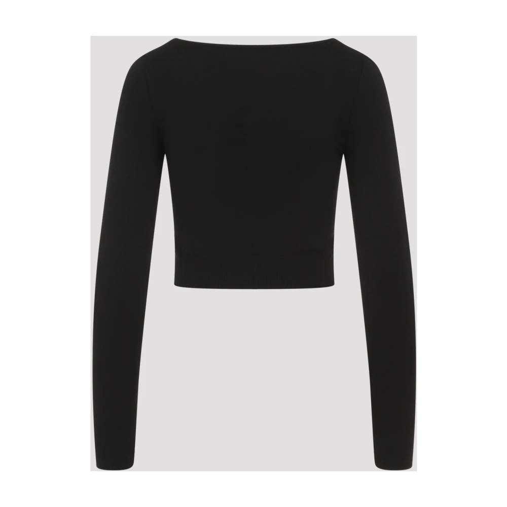 Dolce & Gabbana Zwarte Sweater Damesmode Aw24 Black Dames
