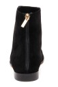 bottine-chaussure-plate-en-daim-noir