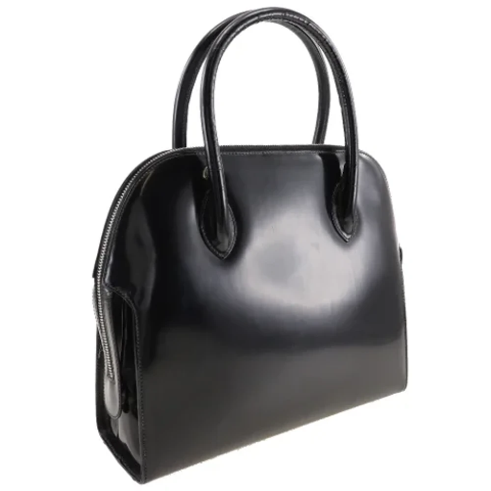Salvatore Ferragamo Pre-owned Plastic handbags Black Dames