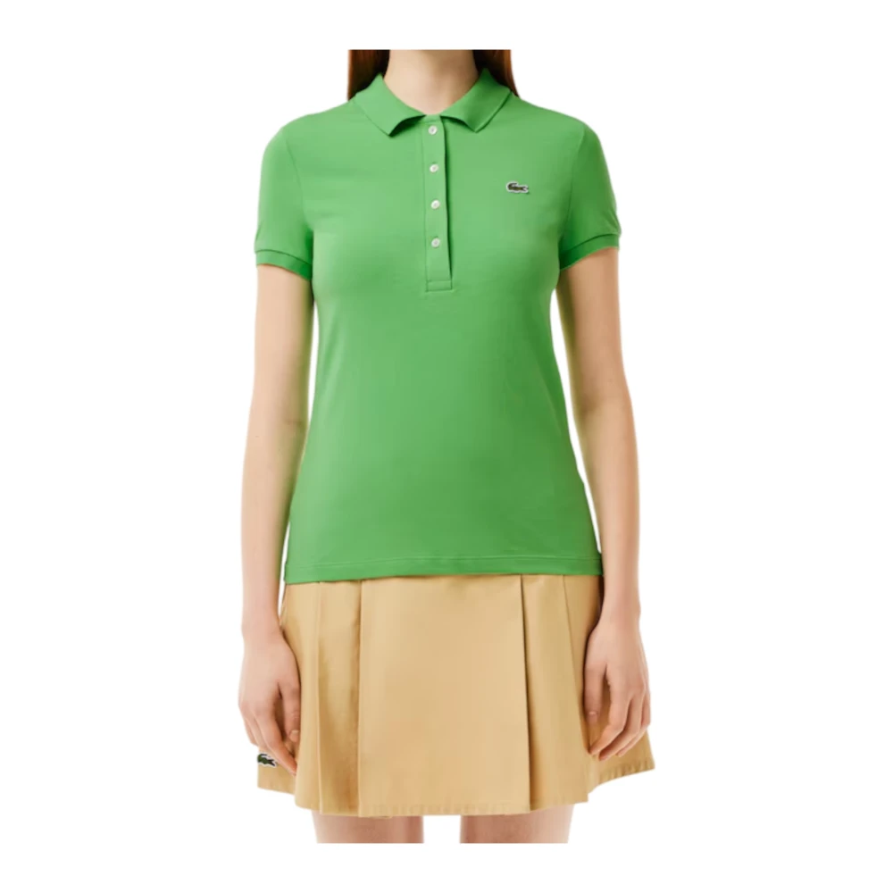 Lacoste Groene T-shirts en Polos Green Dames