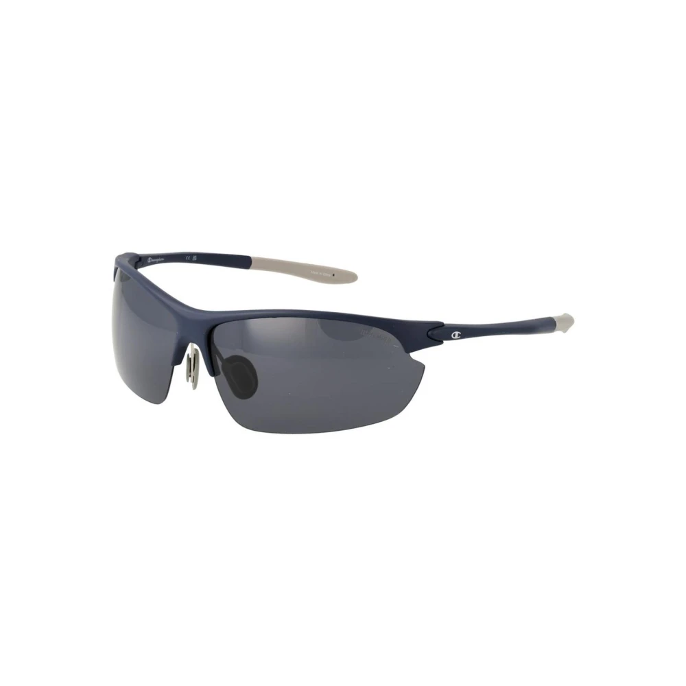 Champion Men's Black Sunglasses, One Size, Resin Frame Square Sunglasses