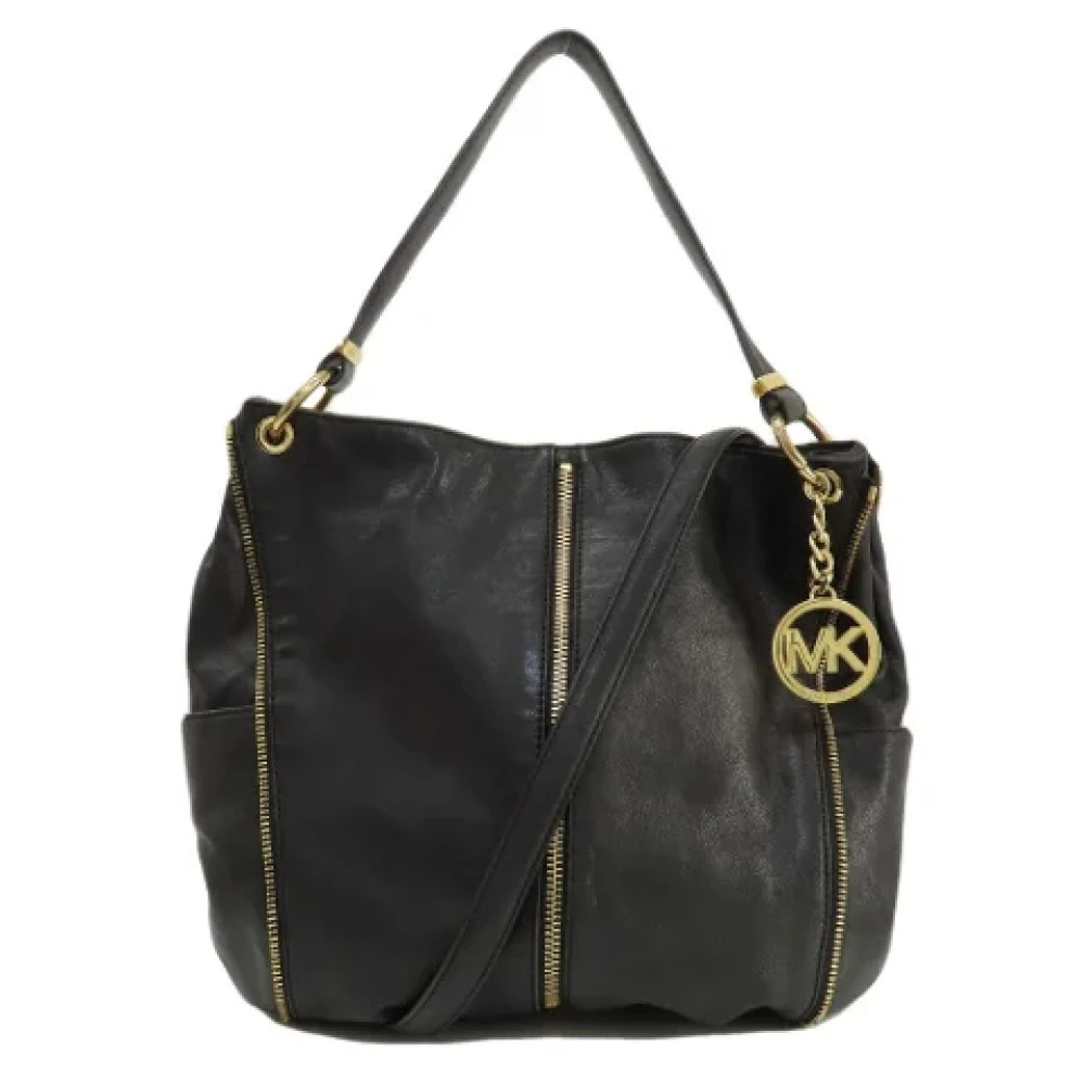 Michael Kors Pre-owned Leather handbags Black Dames