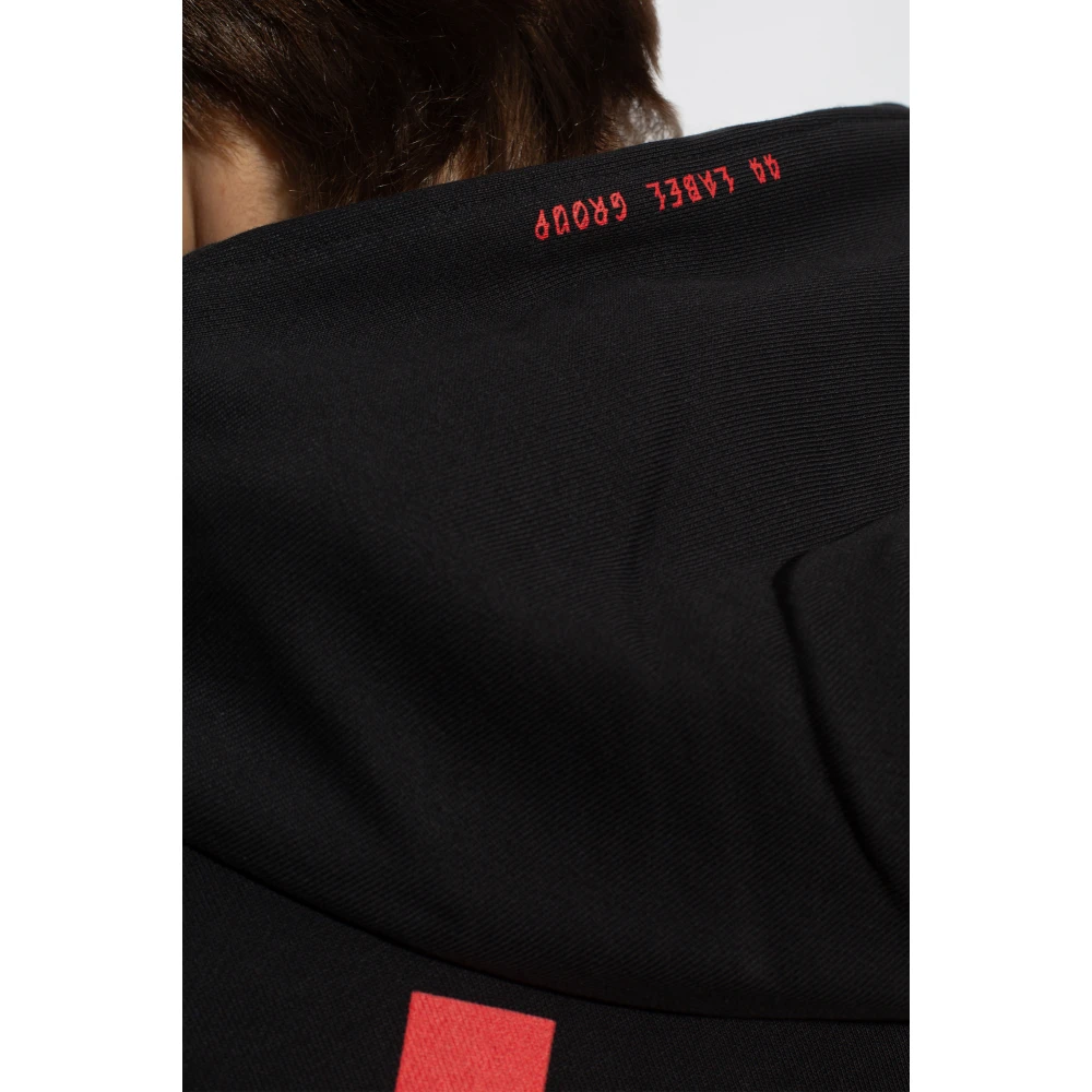 44 Label Group Sweatshirt met logo Black Heren