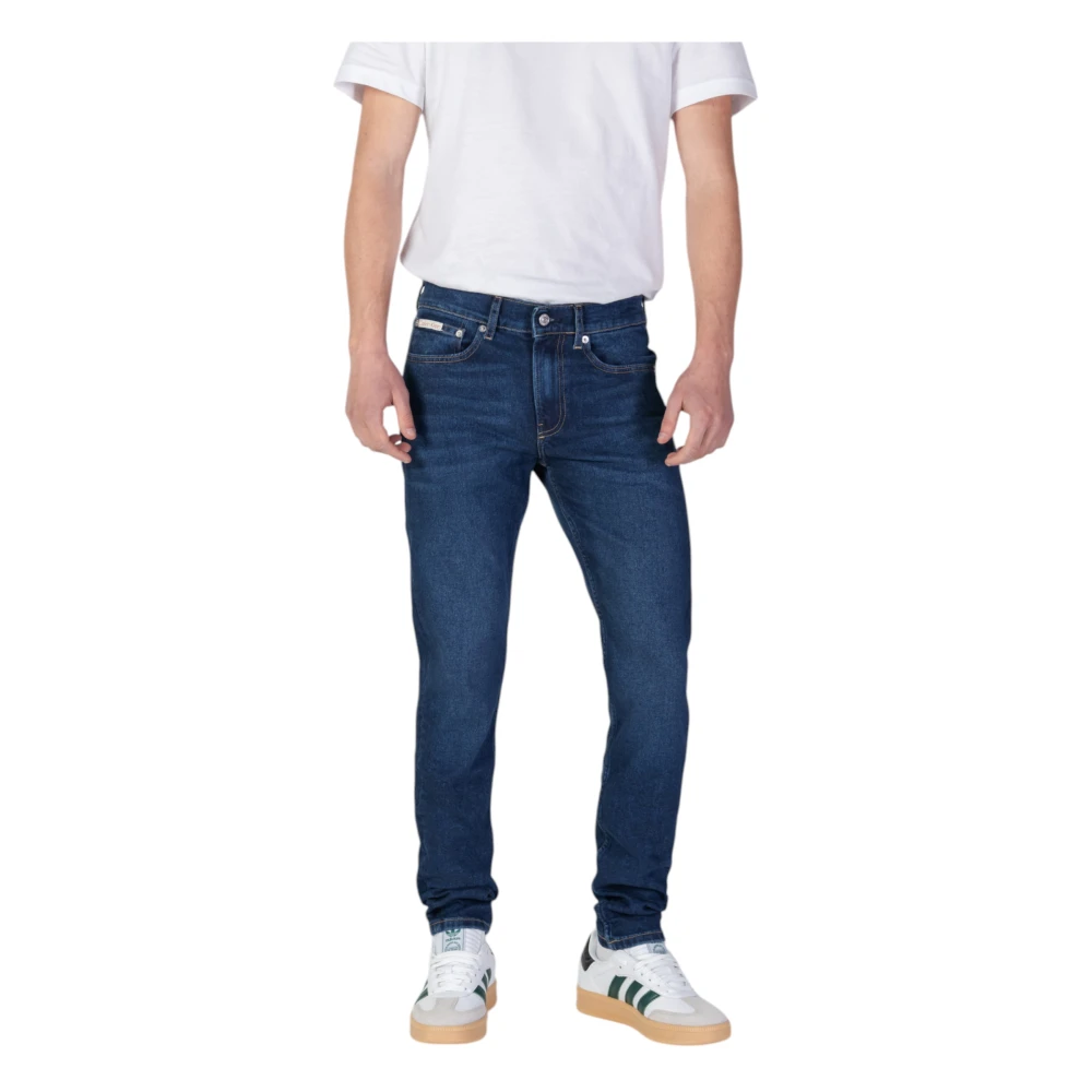Calvin Klein Jeans Slim Jeans Lente Zomer Collectie Blue Heren