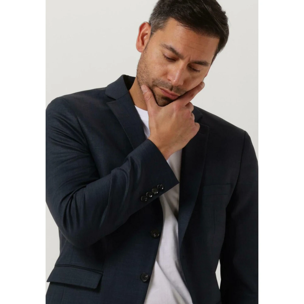 Selected Homme Slim-fit Flex Blazer in Donkerblauw Blue Heren
