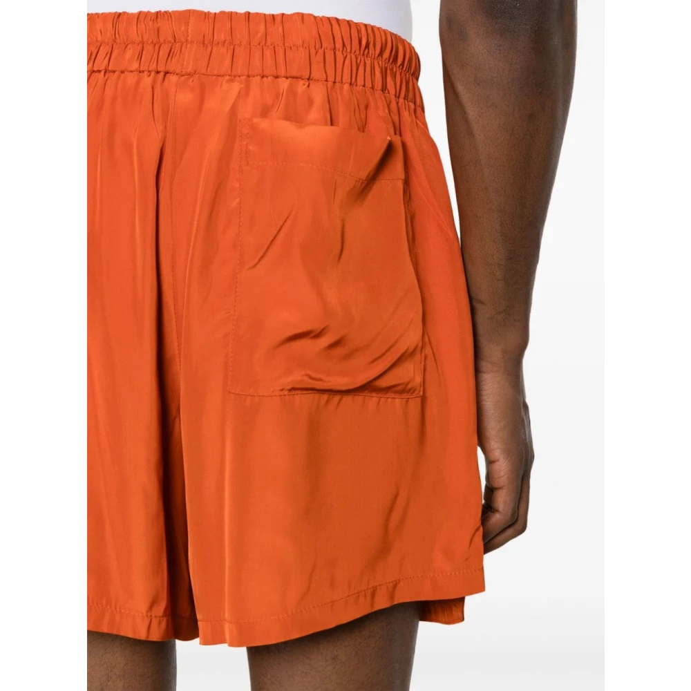 Dries Van Noten Casual Shorts Orange Heren