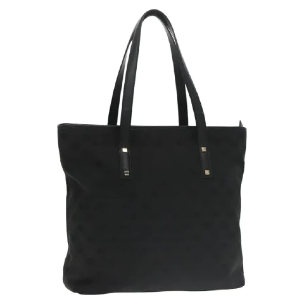 Salvatore Ferragamo Pre-owned Canvas handbags Black Dames