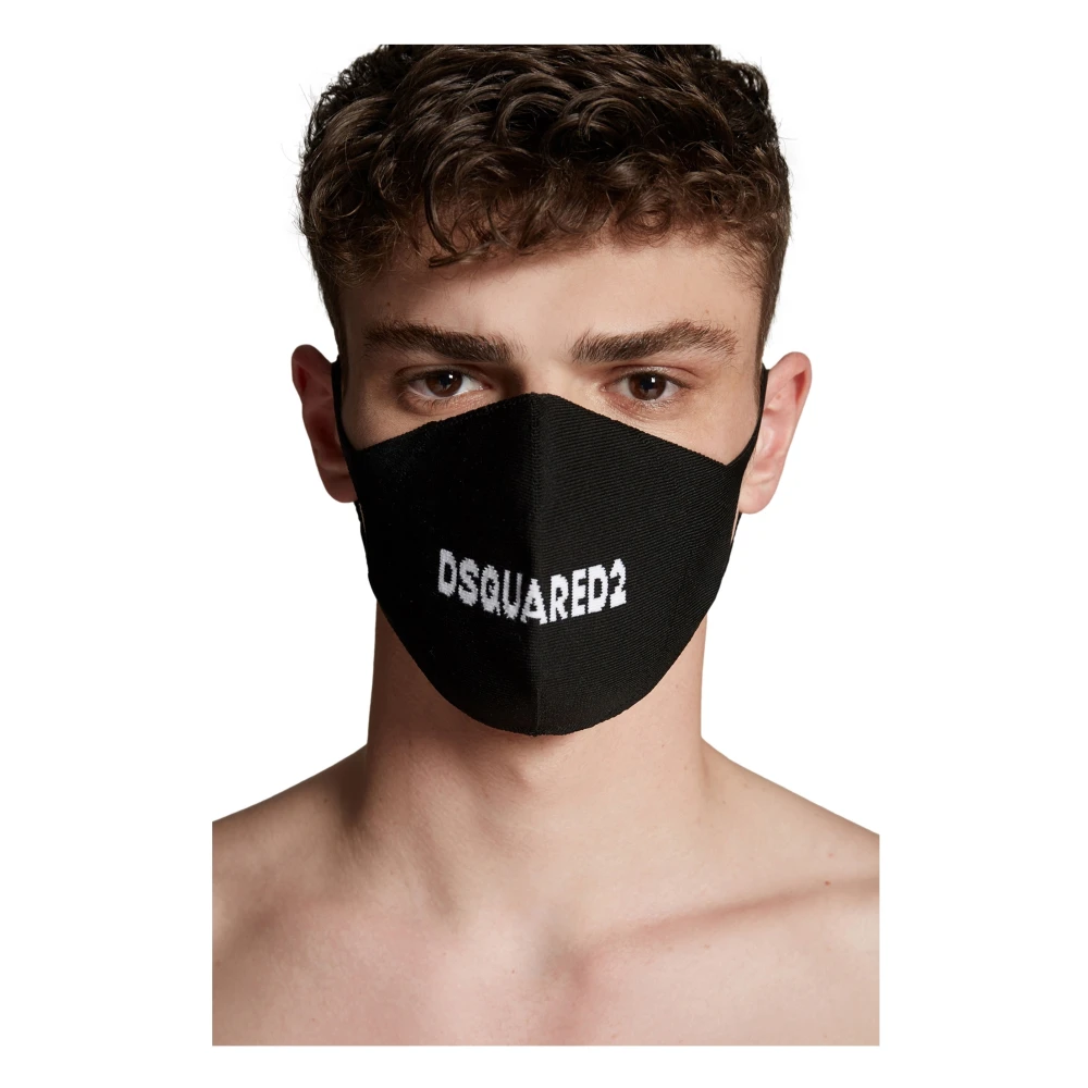 Dsquared2 Logotypmask Svart Unisex