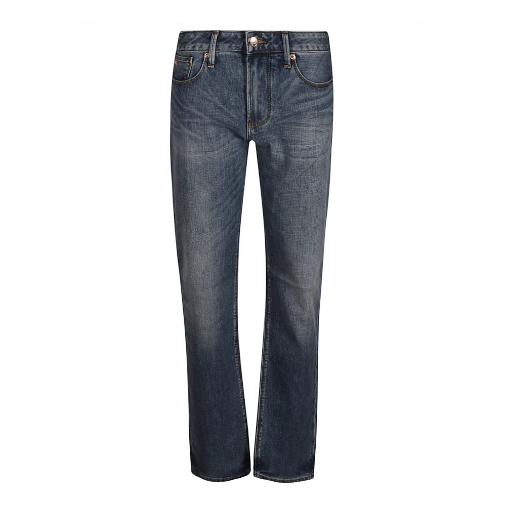 Emporio Armani Moderne Straight Jeans Blue Heren