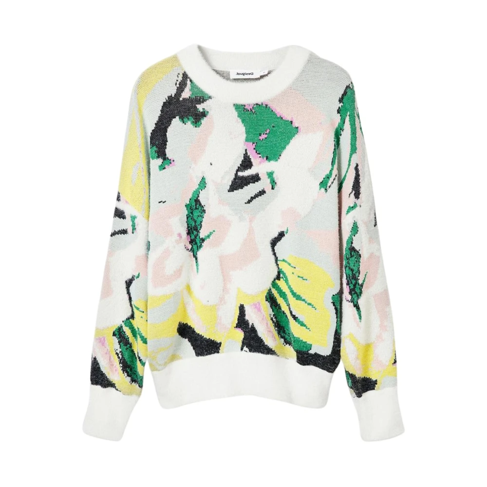Knitwear > Round-neck Knitwear - - Desigual - Modalova
