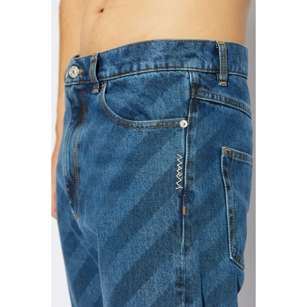 Marni Straight-leg jeans Blue Heren