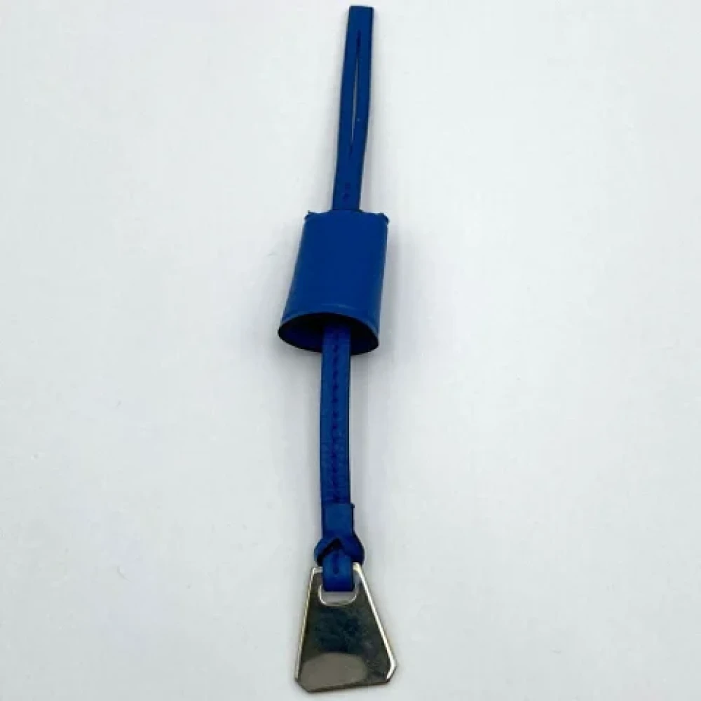 Hermès Vintage Pre-owned Leather key-holders Blue Dames