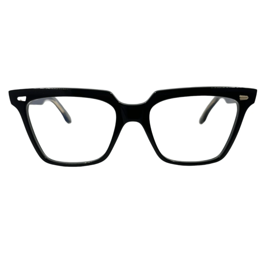 Cutler And Gross Modig Fyrkantig Acetatglasögon Black, Dam