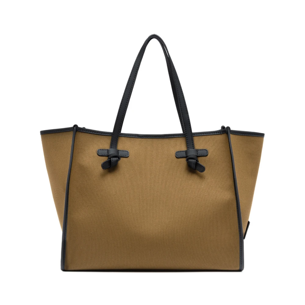 Gianni Chiarini Marcella O Handtas Zwart Leer Gray Dames