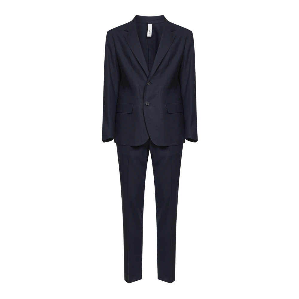 Hevo Blue Galatina Suit - Male - Single Breasted Suits - M - Suits